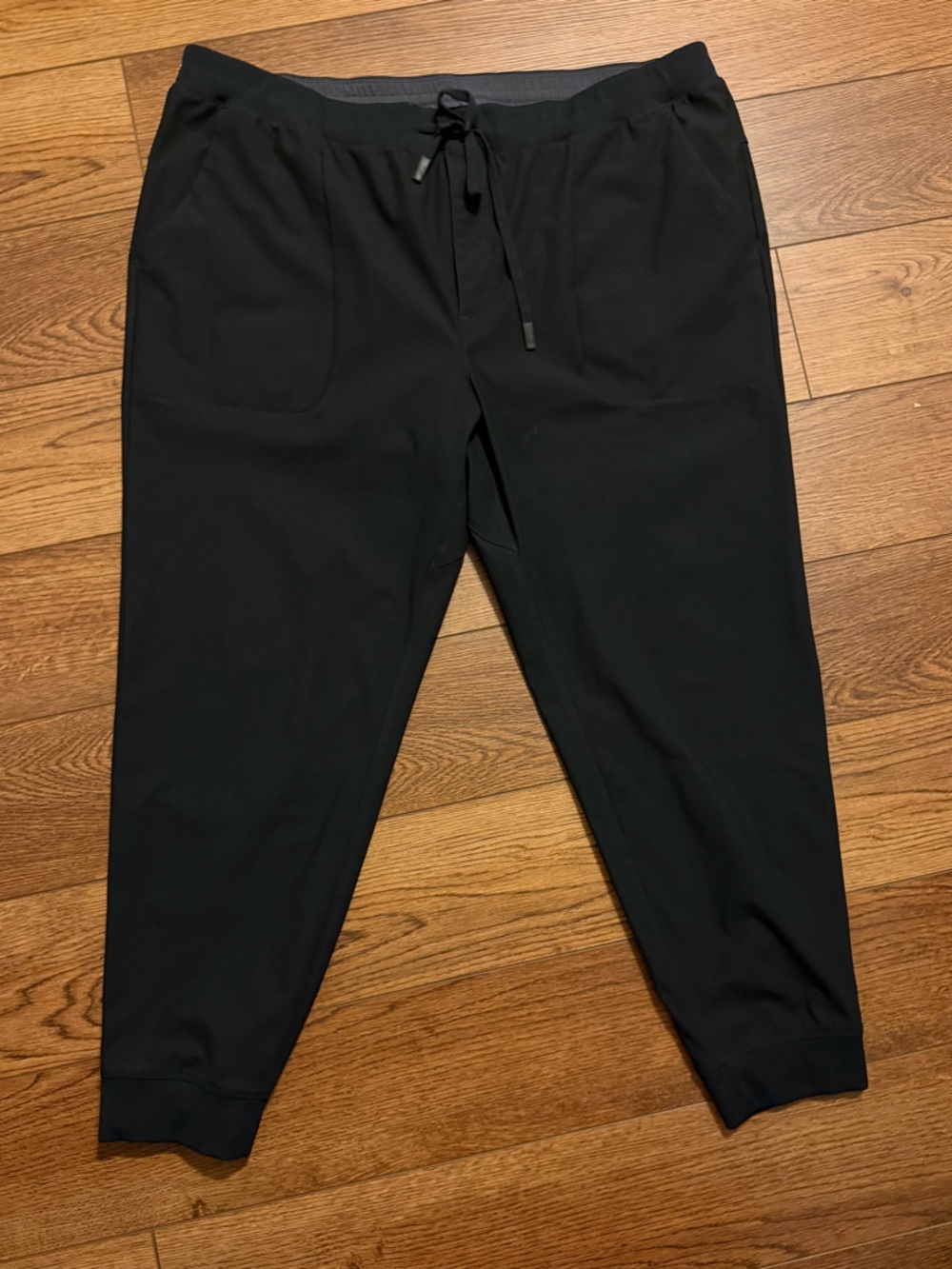 VRST XXL Men's Black Drawstring Performance Athletic Jogger